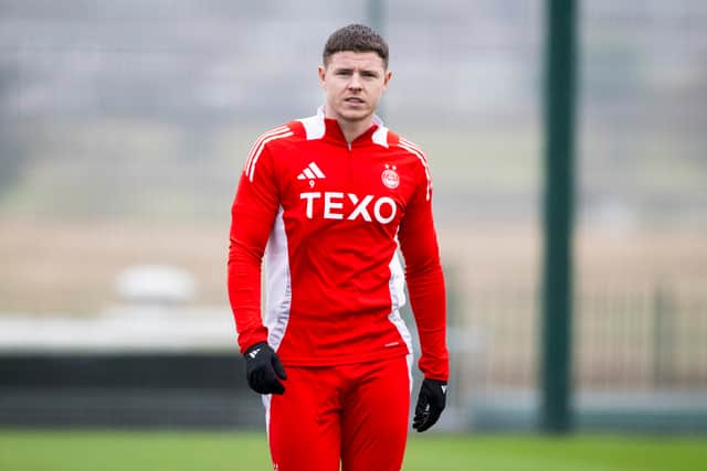 Kevin Nisbet is back for Aberdeen.
