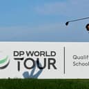 Ryan Lumsden in action during the DP World Tour Qualifying School Final Stage at Infinitum Golf in Tarragona, Spain. 