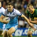 Scotland's Ben White had a try chalked off against South Africa.