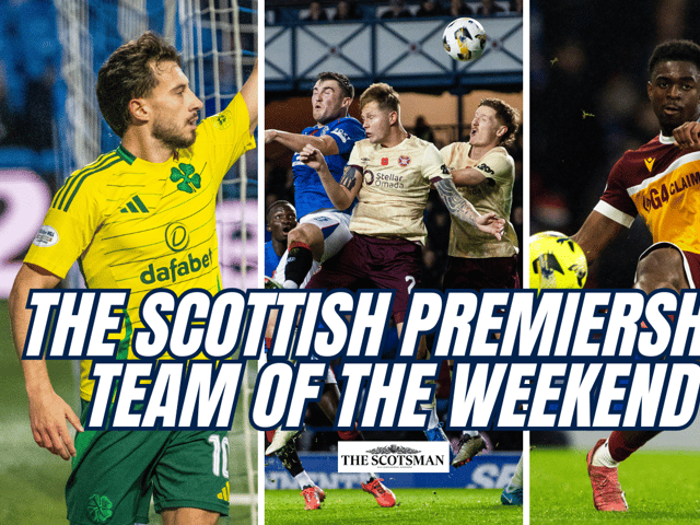 Here the XI players who made the Scottish Premiership team of the weekend. Cr: SNS Group.