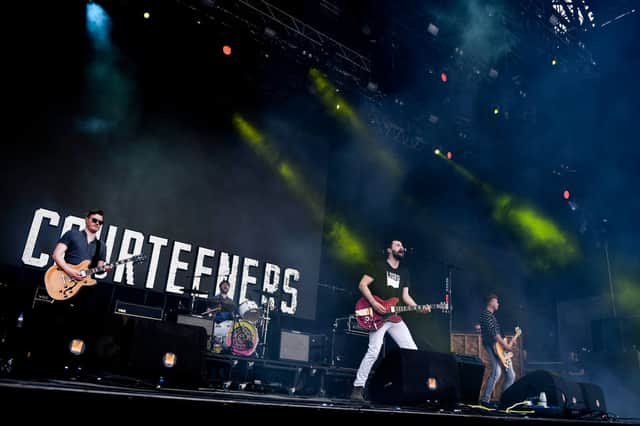 The Courteeners have a date with Glasgow.