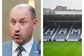 Health Secretary Neil Gray is under criticism for his trips to Hampden. Picture: PA/NationalWorld