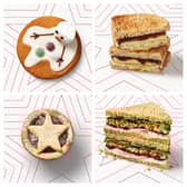 Pret a Manger Christmas food