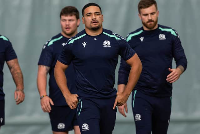 Mosese Tuipulotu is one of a number of Scotland players who could come in this weekend.