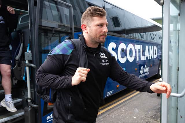Scarlets prop Alec Hepburn has been called into the Scotland squad.