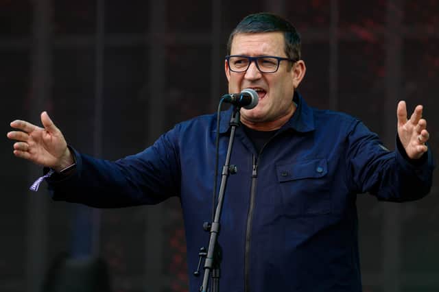 Paul Heaton performing at TRNSMT Festival 2023 in Glasgow.