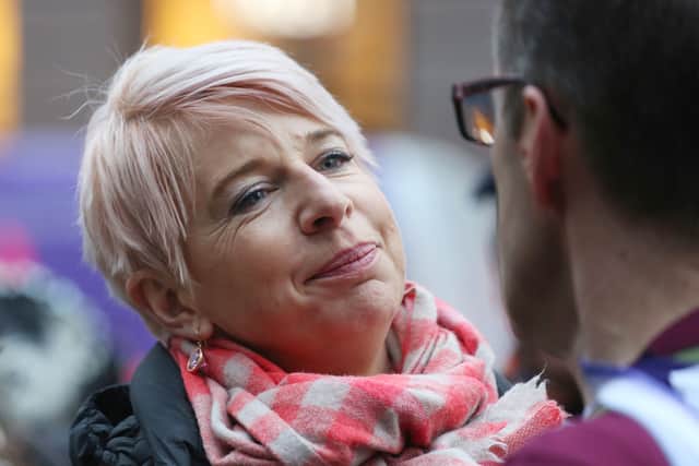 Far right commentator, katie Hopkins and US president-elect, Donald Trump, have exchanged praise on social media over the years. Picture: PA