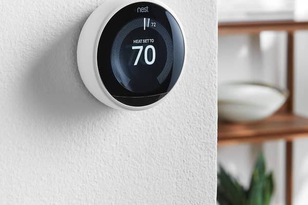 Google's Nest Thermostat learns your heating routine and then makes it more efficient