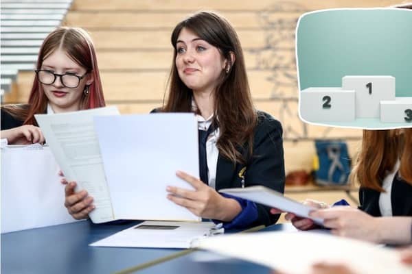 Scottish secondary school rankings are broadly based on Higher exam results