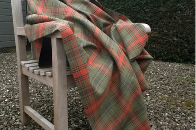 The Grant 1714 tartan has been revived with the "extremely rare" pattern one of fewer than 100 that predate 1800. PIC: Contributed.