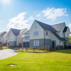 Cala Homes is to deepen its links with an Aberdeenshire community by investing £28million in a new phase of development. Pictured is the neighbouring Cala development at The Grove.

