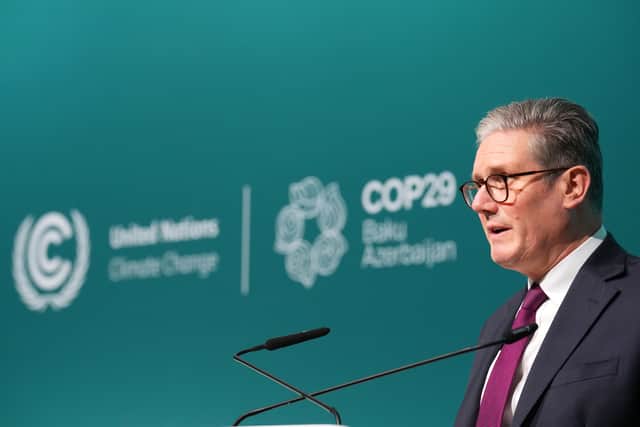 Keir Starmer at COP29