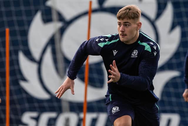 Freddy Douglas has been named in the Scotland matchday 23 to face Portugal at Murrayfield.