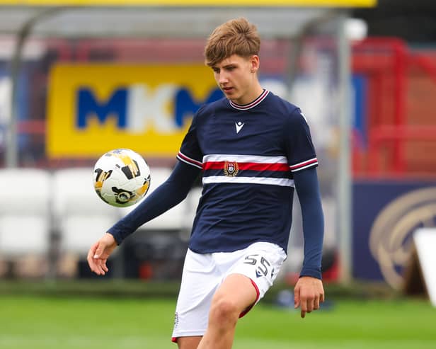 Dundee's Seb Lochhead completed a move to Wolves in the summer. (Photo by Ross MacDonald / SNS Group)