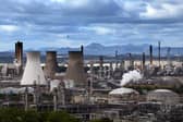 The closure of the Grangemouth oil refinery will see up to 400 workers lose their jobs (Picture: Jeff J Mitchell)