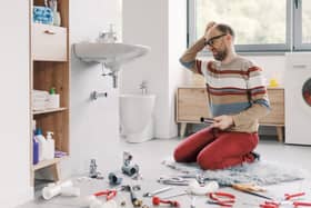 Bathroom repair confusion