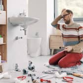 Bathroom repair confusion
