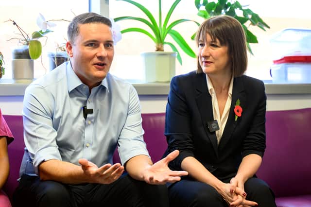 Chancellor Rachel Reeves and UK Health Secretary Wes Streeting don't offer much hope that they can fix the NHS's problems (Picture: Leon Neal)