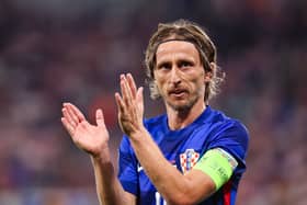 Croatia midfielder Luka Modric could play at Hampden for the last time on Friday evening. (Photo: DAMIR SENCAR/AFP via Getty Images)