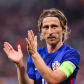 Croatia midfielder Luka Modric could play at Hampden for the last time on Friday evening. (Photo: DAMIR SENCAR/AFP via Getty Images)