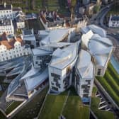 The Scottish Parliament building at Holyrood in Edinburgh. Picture: PA