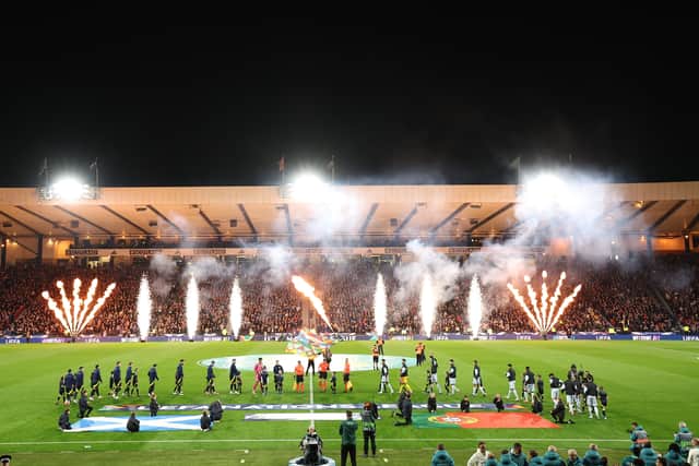 Scotland host Croatia at Hampden in Nations League A on Friday.  (Photo by Ross MacDonald / SNS Group)