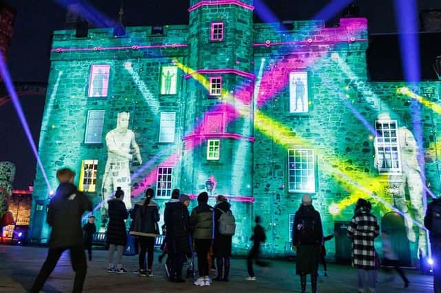If you’re in Edinburgh, visit the Castle of Light. 