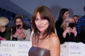 Davina McCall arrives for the National Television Awards at the O2 Arena in London in September. Picture: PA