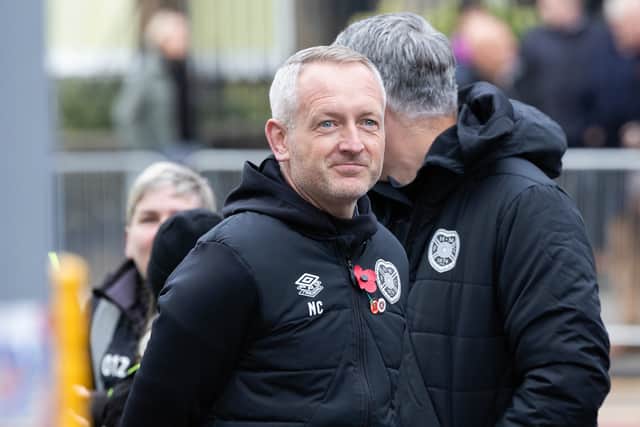 Hearts head coach Neil Critchley.