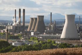 The oil refinery at Grangemouth is due to close next year with the loss of up to 400 jobs at the plant (Picture: Andrew Milligan)