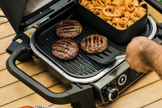 The Ninja Woodfire electric barbecue can be bought for less than £200