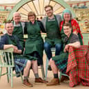 Scottish bakers from previous seasons of The Great British Bake Off will enter the tent once more for the show's New Year special. 