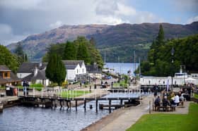 The camp will sit around 2.5miles south of Fort Augustus (pictured) in Glen Mor.