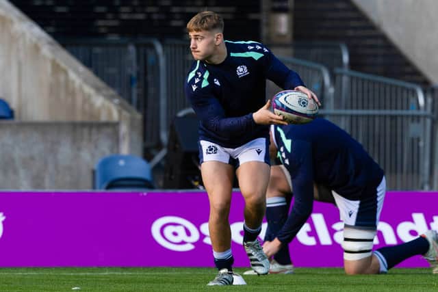 Freddy Douglas is expected to win his first Scotland cap off the bench against Fiji.