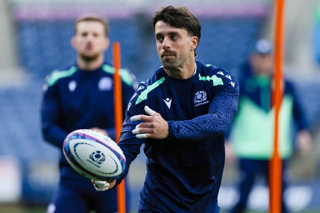 Scotland stand-off Adam Hastings.