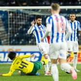 Celtic's Reo Hatate fouls Kilmarnock's Liam Donnelly with a tackle that an SFA panel deemed to be a missed red card. (Photo by Craig Foy / SNS Group)