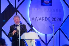 Compere for the night John Culshaw