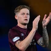 Hearts defender Frankie Kent is looking forward to three big games in eight days after the international break. (Photo by Sammy Turner / SNS Group)