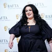 Ashley Storrie arriving at the BAFTA Scotland Awards in Glasgow. Picture: Jane Barlow/PA Wire