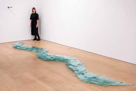 Installation view of Barry Le Va: In a State of Flux at the Fruitmarket Gallery in Edinburgh 