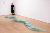 Installation view of Barry Le Va: In a State of Flux at the Fruitmarket Gallery in Edinburgh 
