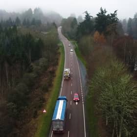 The dualling of the A9 between Perth and Inverness is not expected to be complete until 2035