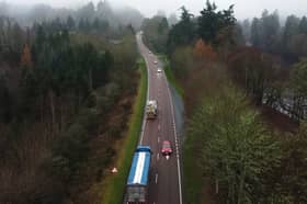 The A9 is not expected to be dualled until 2035.