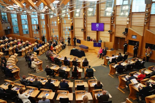 Is it reasonable for politicians to sit in the Scottish Parliament, while also having a seat at Westminster? (Picture: Andrew Milligan)