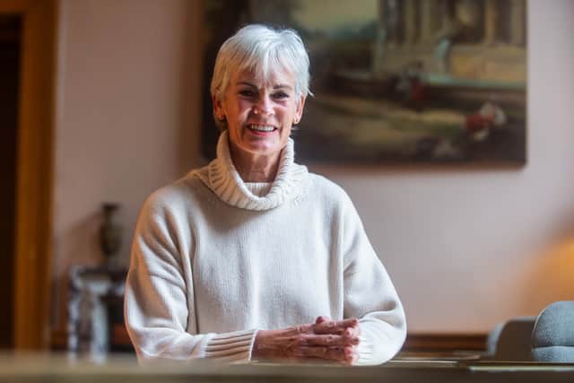 Judy Murray is now working on her third book, a crime novel. Thanks to Gleneagles Townhouse, Edinburgh.