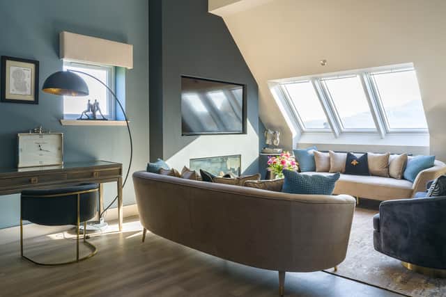 Living space at Arran Shores