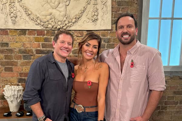 Matt Tebbutt of Saturday Kitchen with Kate and Sam