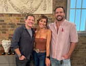 Matt Tebbutt of Saturday Kitchen with Kate and Sam