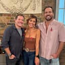 Matt Tebbutt of Saturday Kitchen with Kate and Sam