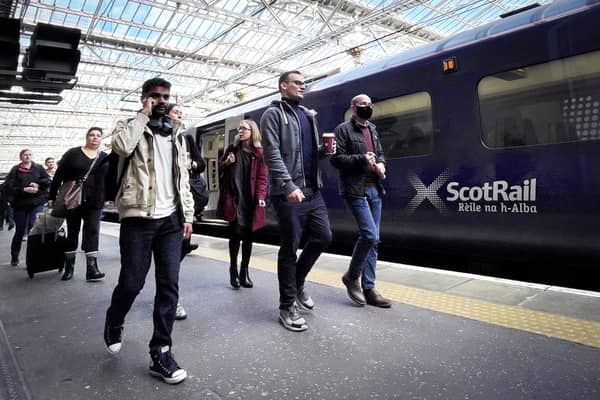 There has been disruption to ScotRail services this morning. Picture: PA